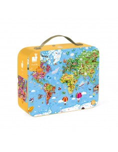 Puzle gigante Atlas mundial, de 300 piezas