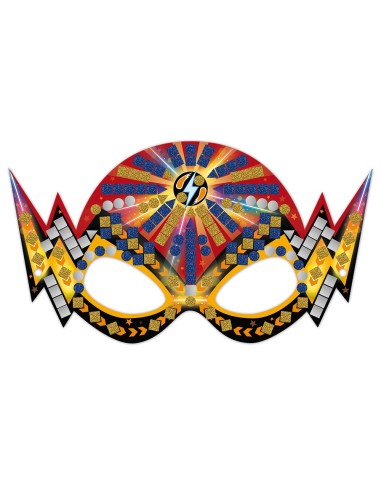 Set de mosaicos de máscaras