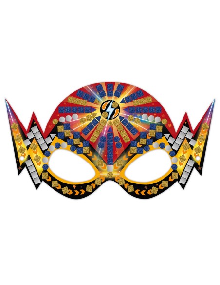 Set de mosaicos de máscaras