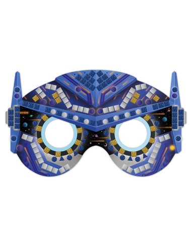 Set de mosaicos de máscaras