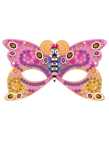 Set de mosaicos de máscaras