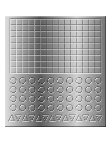 Set de mosaicos de máscaras