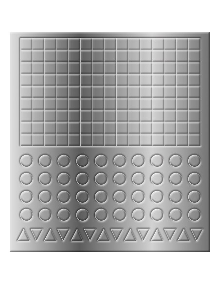 Set de mosaicos de máscaras