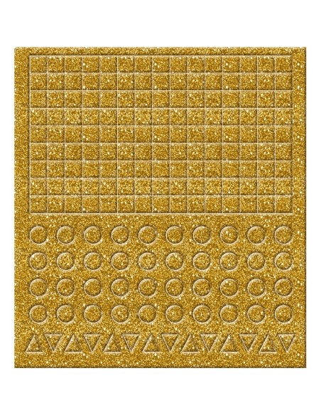 Set de mosaicos de máscaras