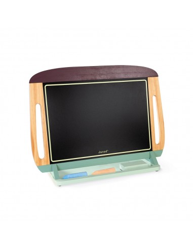 Pizarra de mesa magnética de madera