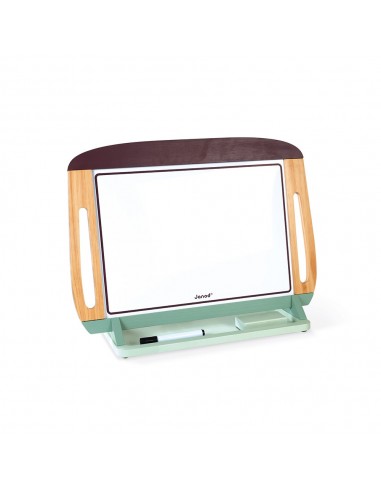 Pizarra de mesa magnética de madera