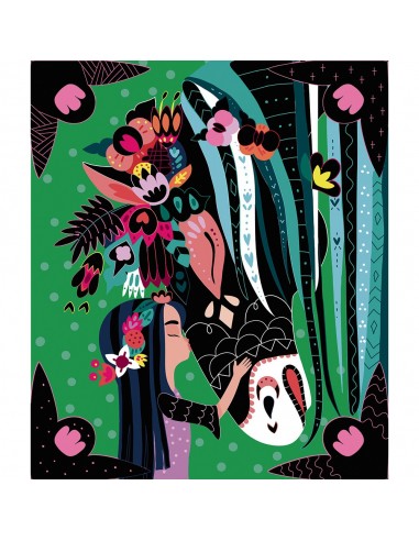 Set para crear siluetas de caballitos y unicornios con scratch