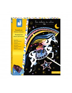 Set para crear siluetas de caballitos y unicornios con scratch