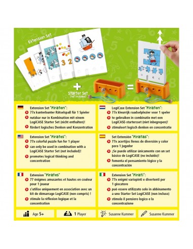 LogiCASE set de ampliación 5+, Piratas