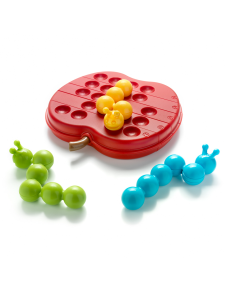 Juego de lógica Orugas comilonas