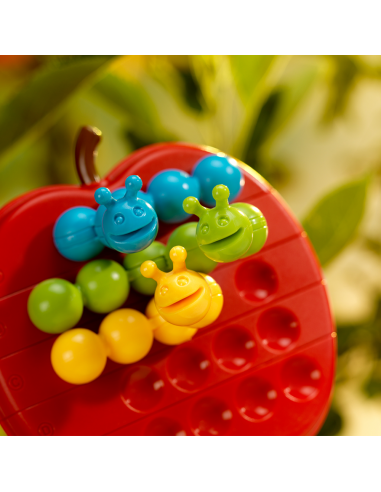 Juego de lógica Orugas comilonas