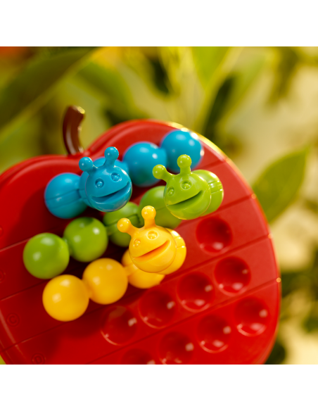 Juego de lógica Orugas comilonas