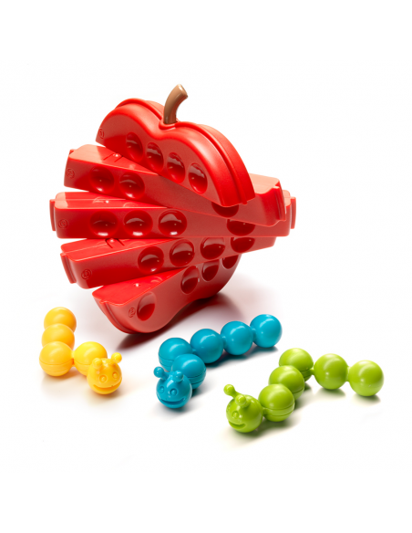 Juego de lógica Orugas comilonas