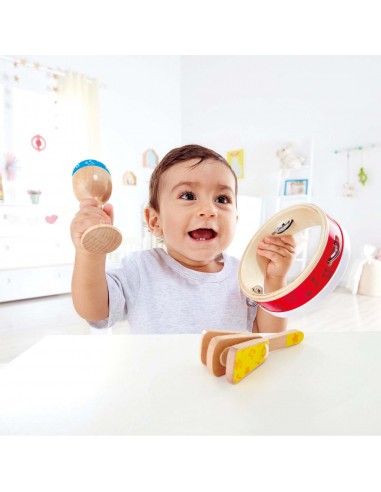 Set de percusión de madera júnior