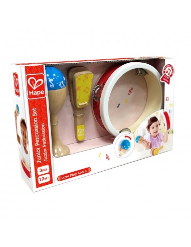 Set de percusión de madera júnior