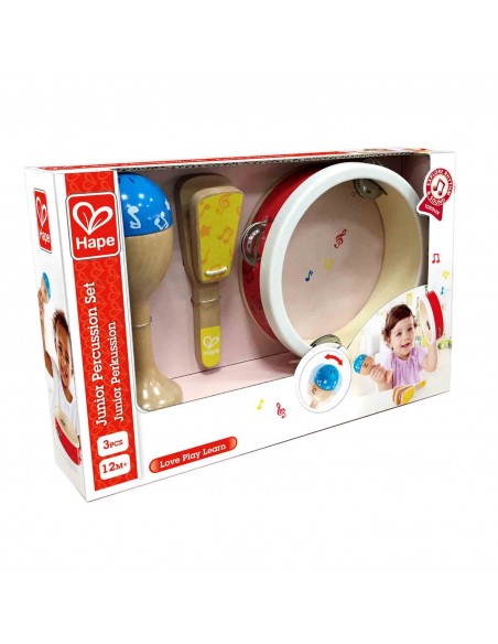 Set de percusión de madera júnior