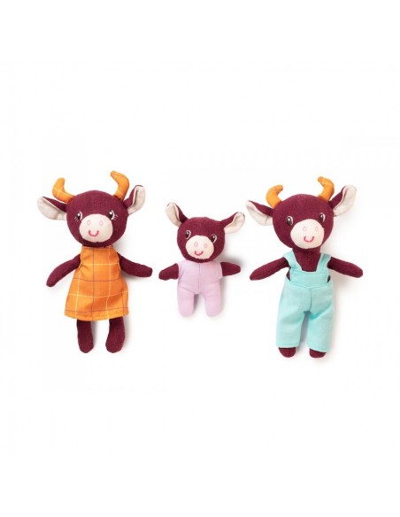 La familia de la vaca Rosalie