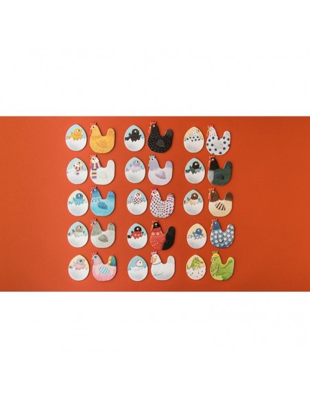 Juego de memoria Chicks and chickens