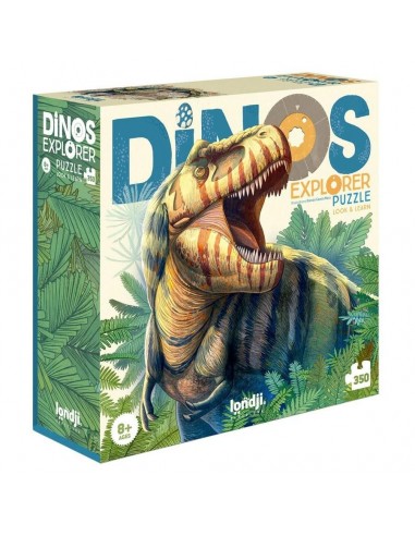 Puzle Dinos Explorer, de 350 piezas