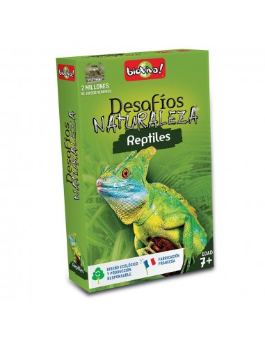 Cartas desafíos Naturaleza: Reptiles