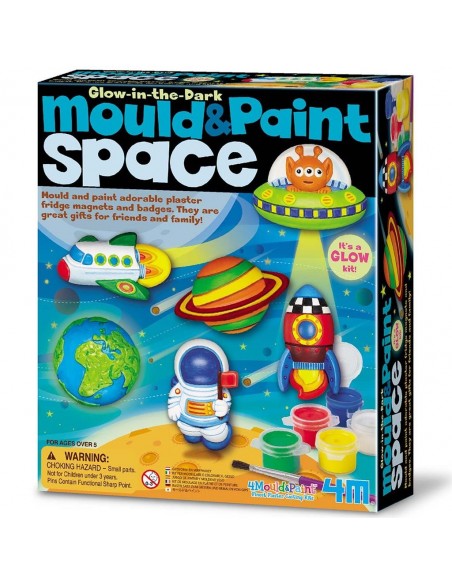 Moldea y pinta la vía láctea