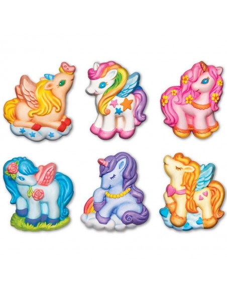 Moldea y pinta unicornios