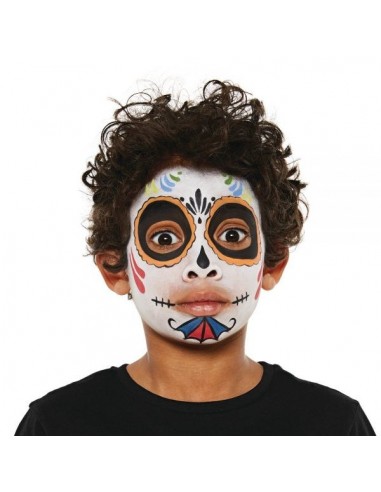 Pinturas para la cara, 12 colores y 2 geles de purpurina