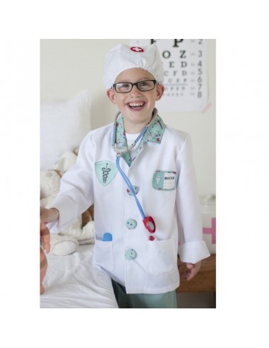 Disfraz de médico, verde