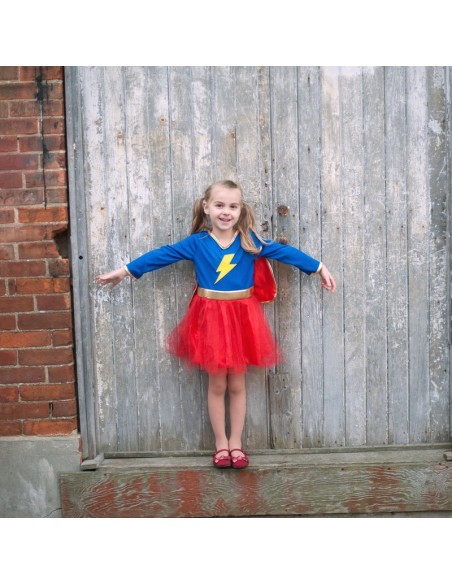 Disfraz de chica relámpago