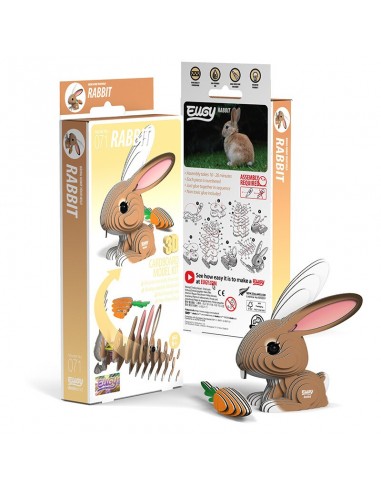 Eugy puzle 3D Conejo