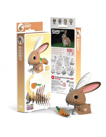 Eugy puzle 3D Conejo