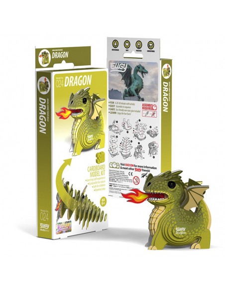 Eugy puzle 3D Dragón