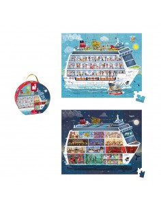 Puzles de 100 y 200 piezas Barco de crucero 2