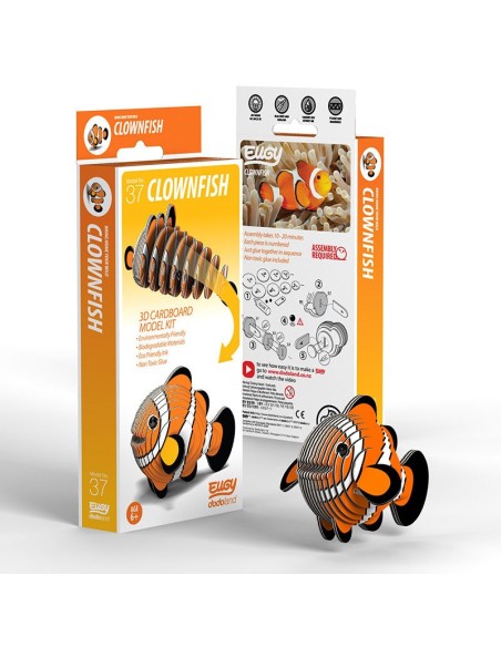 Eugy puzle 3D Pez payaso