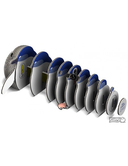 Eugy puzle 3D Pingüino