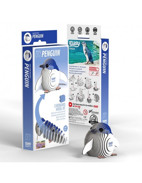 Eugy puzle 3D Pingüino
