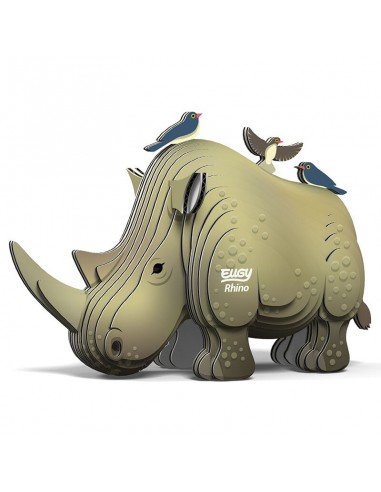 Eugy puzle 3D Rinoceronte
