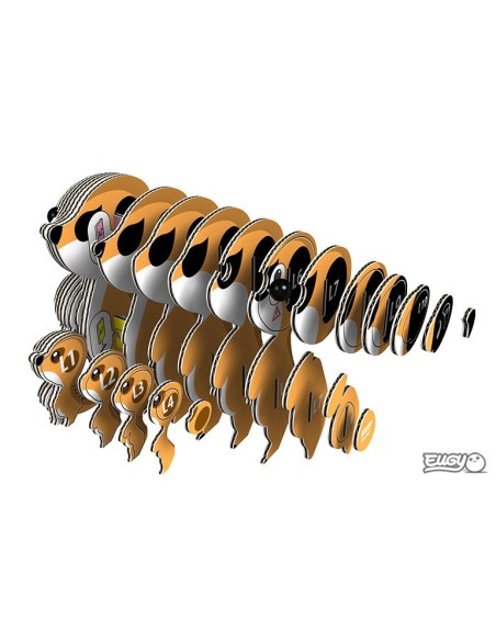 Eugy puzle 3D Suricata