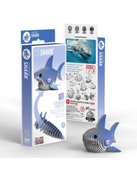 Eugy puzle 3D Tiburón