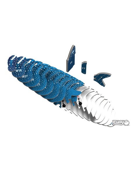 Eugy puzle 3D Tiburón ballena