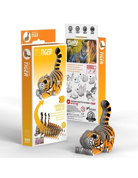 Eugy puzle 3D Tigre