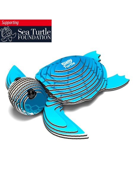 Eugy puzle 3D Tortuga de mar