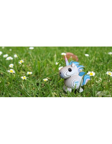 Eugy puzle 3D Unicornio celeste