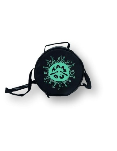 Tambor metálico de lengüetas, de 8" y 11 notas, color turquesa