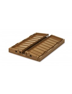 Caja de almacenamiento Weston, tamaño grande, color caramelo 2