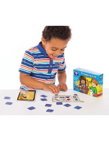 Juego de asociación en inglés: lista de la compra