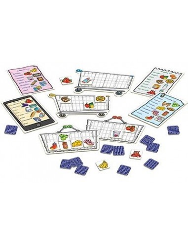 Juego de asociación en inglés: lista de la compra