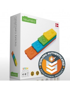 Set de 57 ladrillos para aprender a contar del 0 al 3999