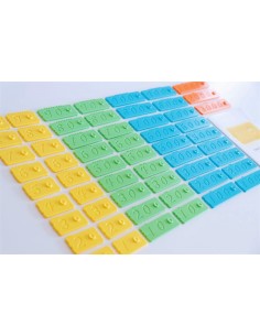 Set de 57 ladrillos para aprender a contar del 0 al 3999 2