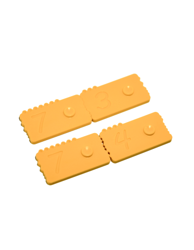 Set de 57 ladrillos para aprender a contar del 0 al 3999